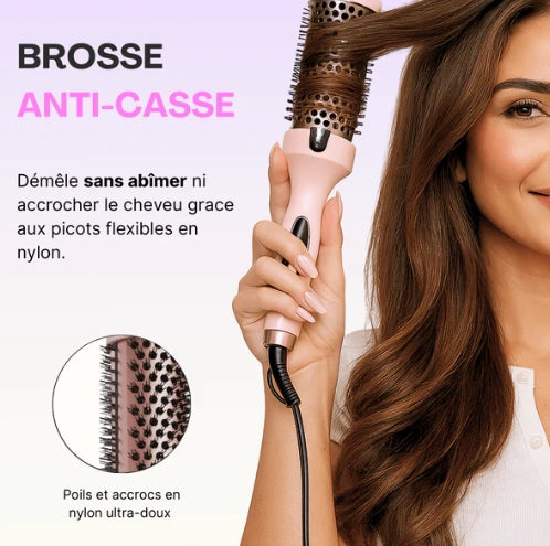 Brosse Chauffante Lissante