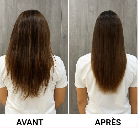 Luvanos curly PRO - Brosse lissante et chauffante portable